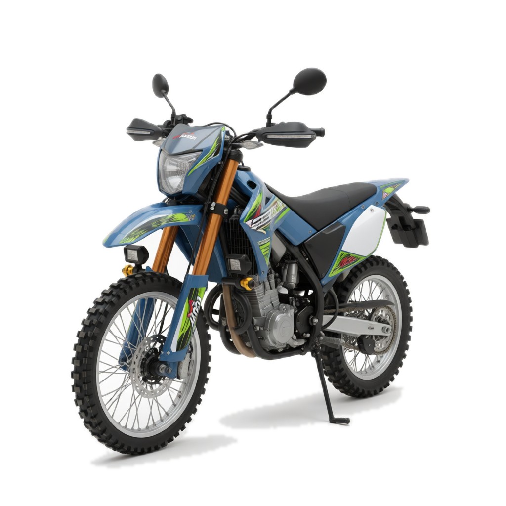 NM200GY STARK Motos tout-terrain — vue studio (fond blanc neutre)