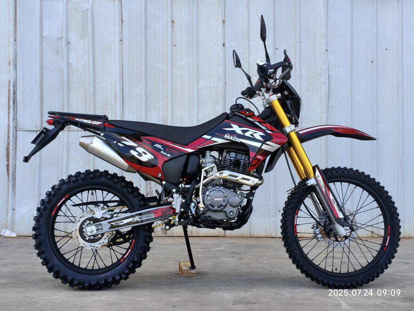NM200GY XR Off-Road Motorcycles — factory photograph