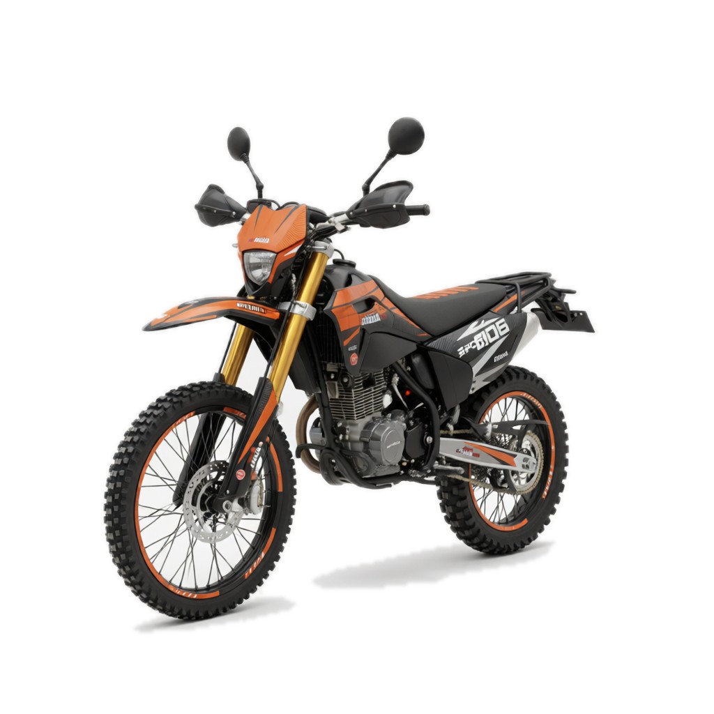 NM250GY CRUZA Motos tout-terrain — vue studio (fond blanc neutre)