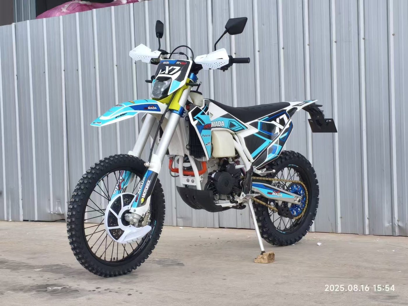 X7 Off-Road Motorcycles — factory photograph